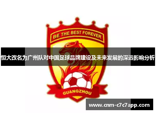 恒大改名为广州队对中国足球品牌建设及未来发展的深远影响分析 恒大改名为广州队对中国足球品牌建设及未来发展的深远影响分析