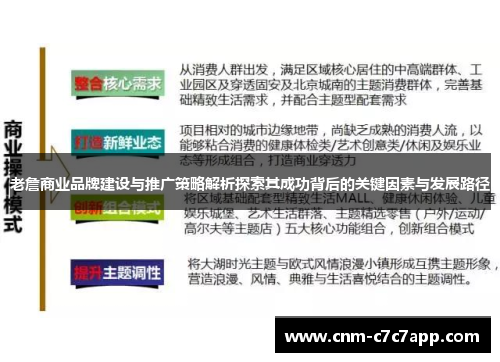 老詹商业品牌建设与推广策略解析探索其成功背后的关键因素与发展路径 老詹商业品牌建设与推广策略解析探索其成功背后的关键因素与发展路径