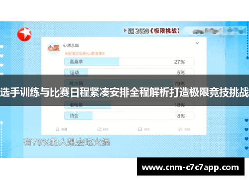 选手训练与比赛日程紧凑安排全程解析打造极限竞技挑战 选手训练与比赛日程紧凑安排全程解析打造极限竞技挑战